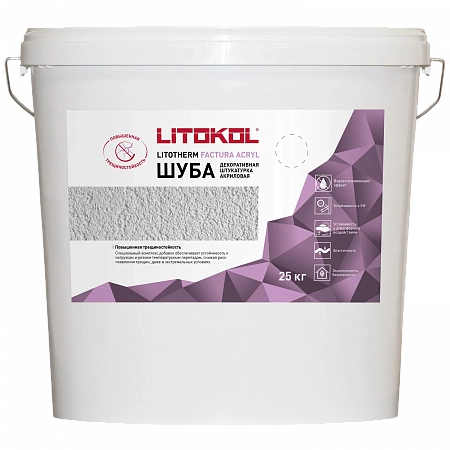 ЛИТОТЕРМ ФАКТУРА АКРИЛ/LITOTHERM FACTURA ACRYL